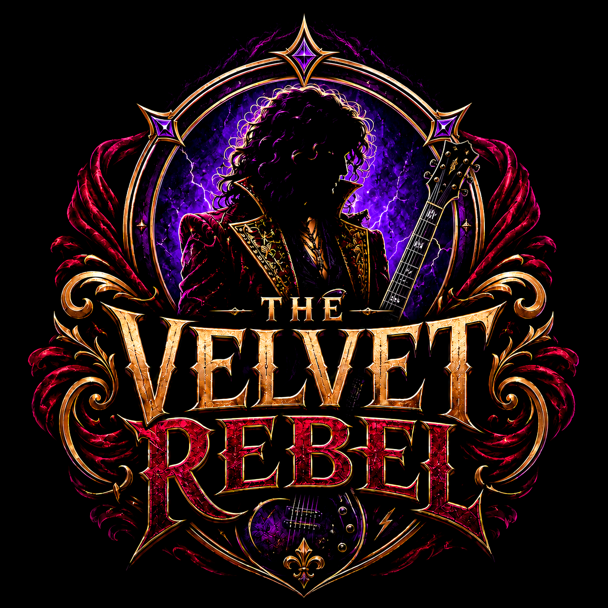 Andrew The Velvet Rebel Logo
